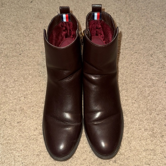 Tommy Hilfiger Irsela Boots Size 10 Color Brown Gold - Picture 2 of 11